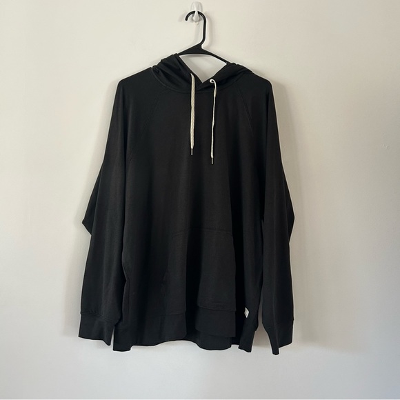Vuori Halo Essential Black Heather Hoodie Size XL - Picture 4 of 7